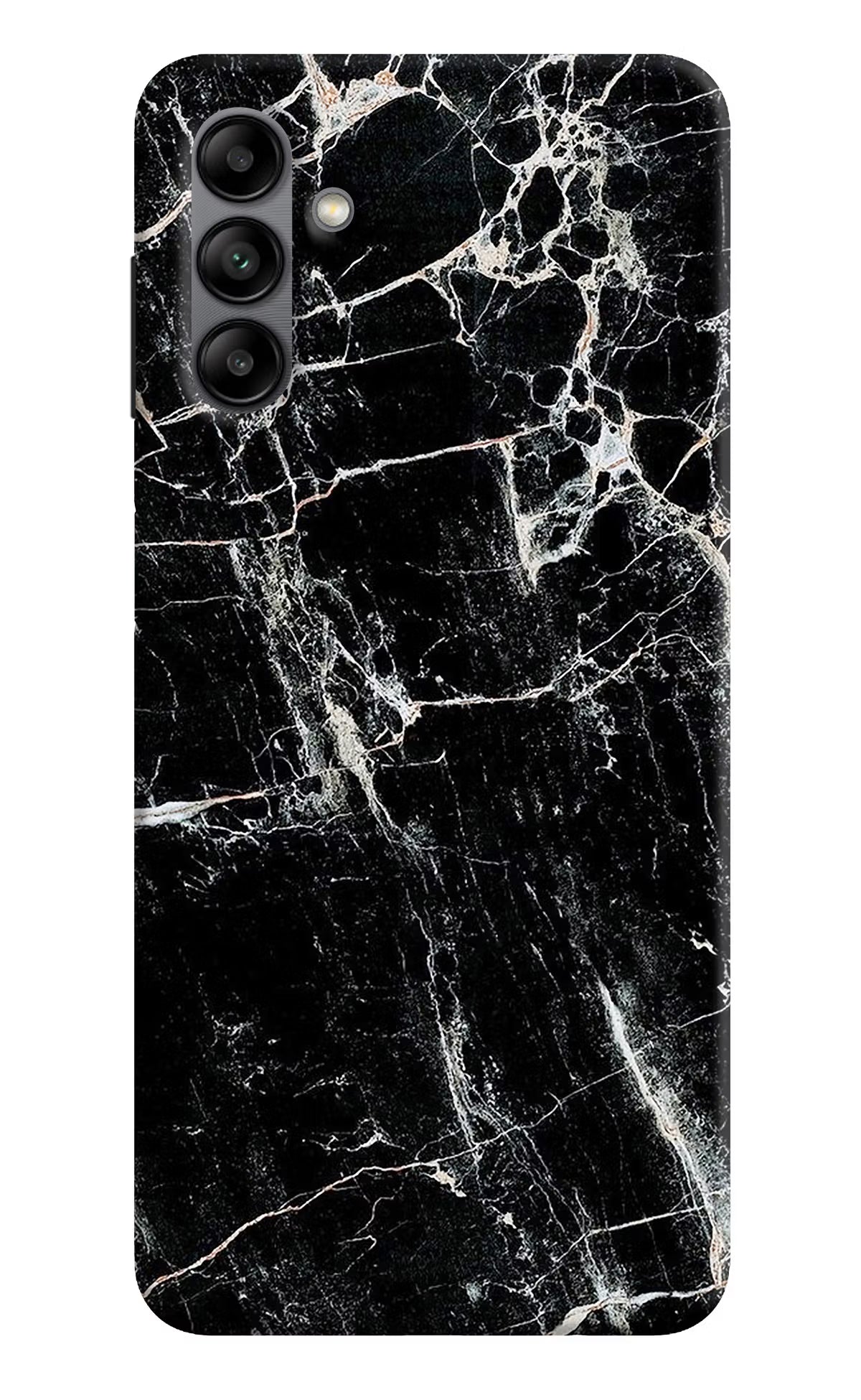 Black Marble Texture Samsung A04s Back Cover