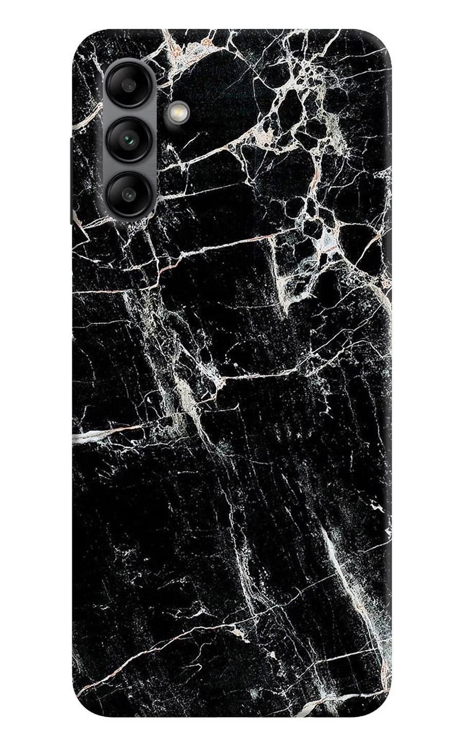 Black Marble Texture Samsung A04s Back Cover, Hard case