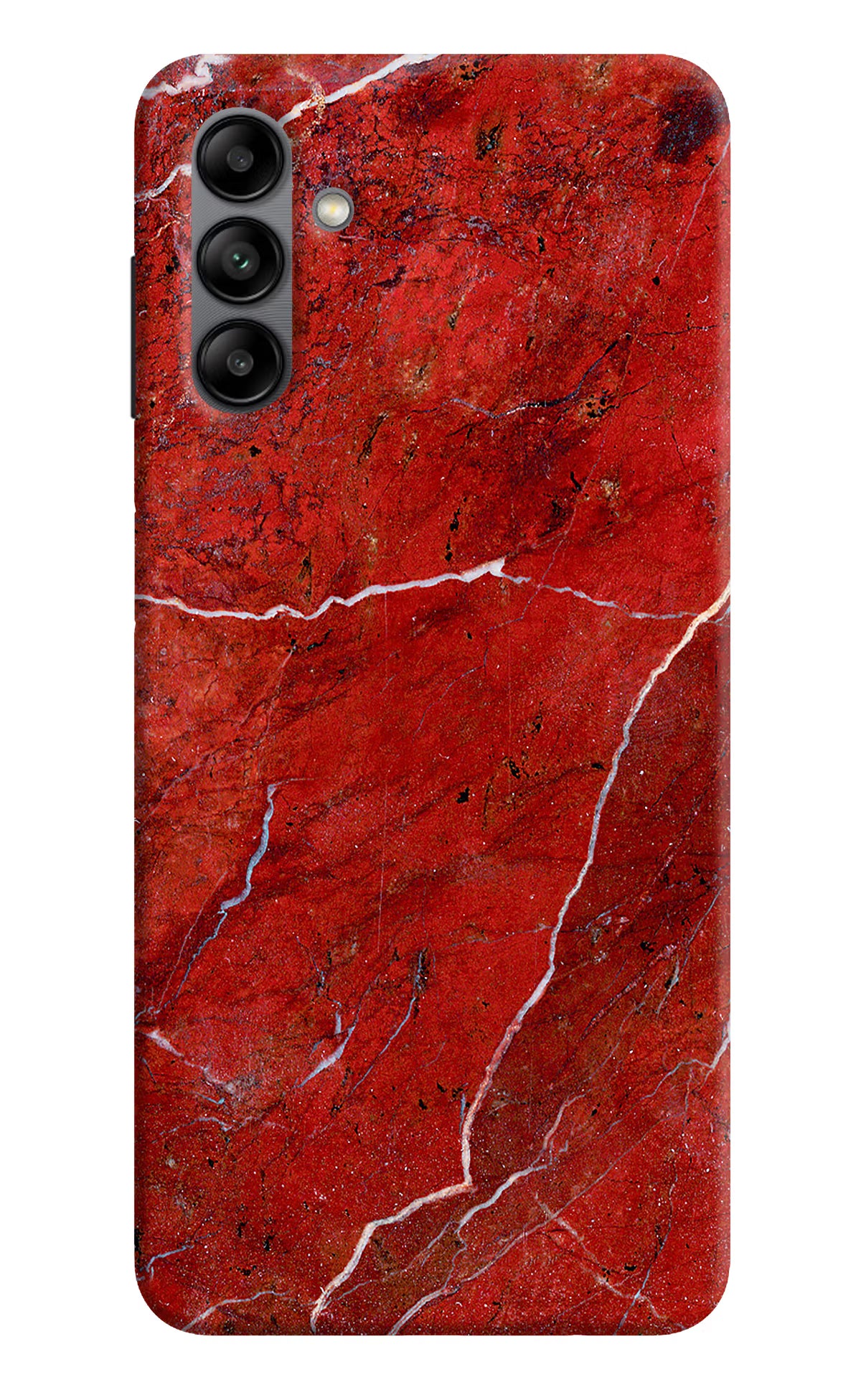 Red Marble Design Samsung A04s Back Cover