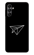 Paper Plane White Samsung A04s Back Cover