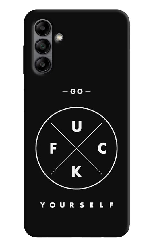 Go Fuck Yourself Samsung A04s Back Cover