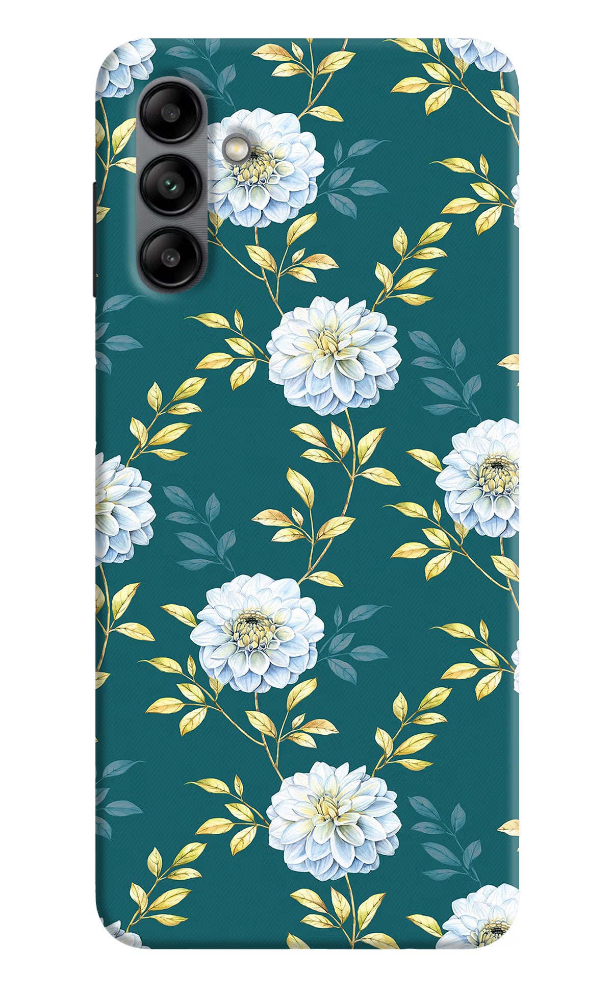 Flowers Samsung A04s Back Cover