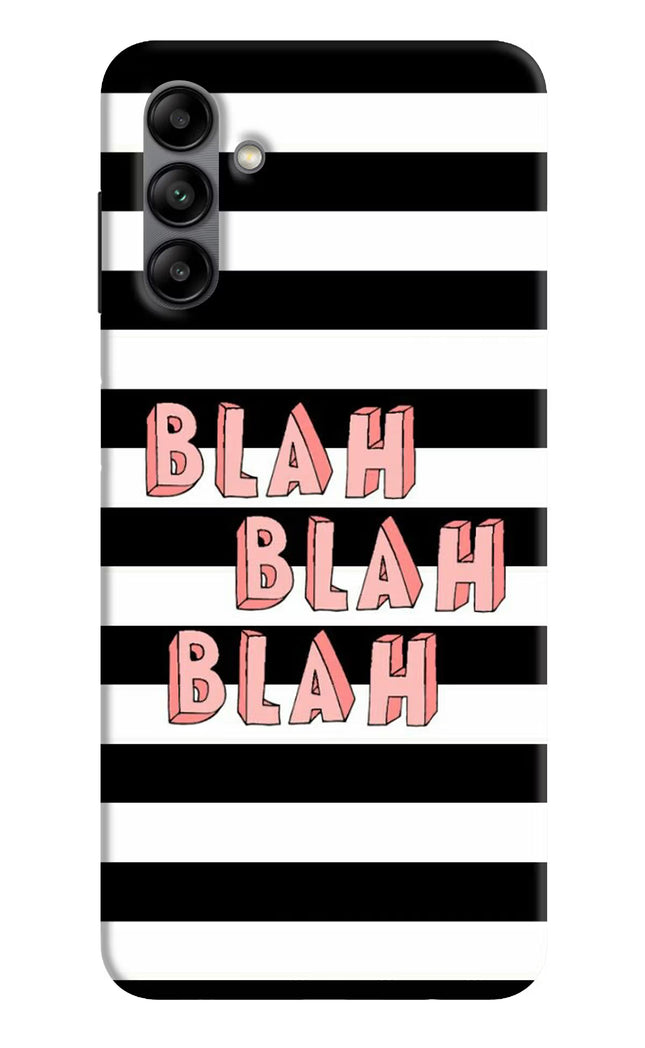 Blah Blah Blah Samsung A04s Back Cover