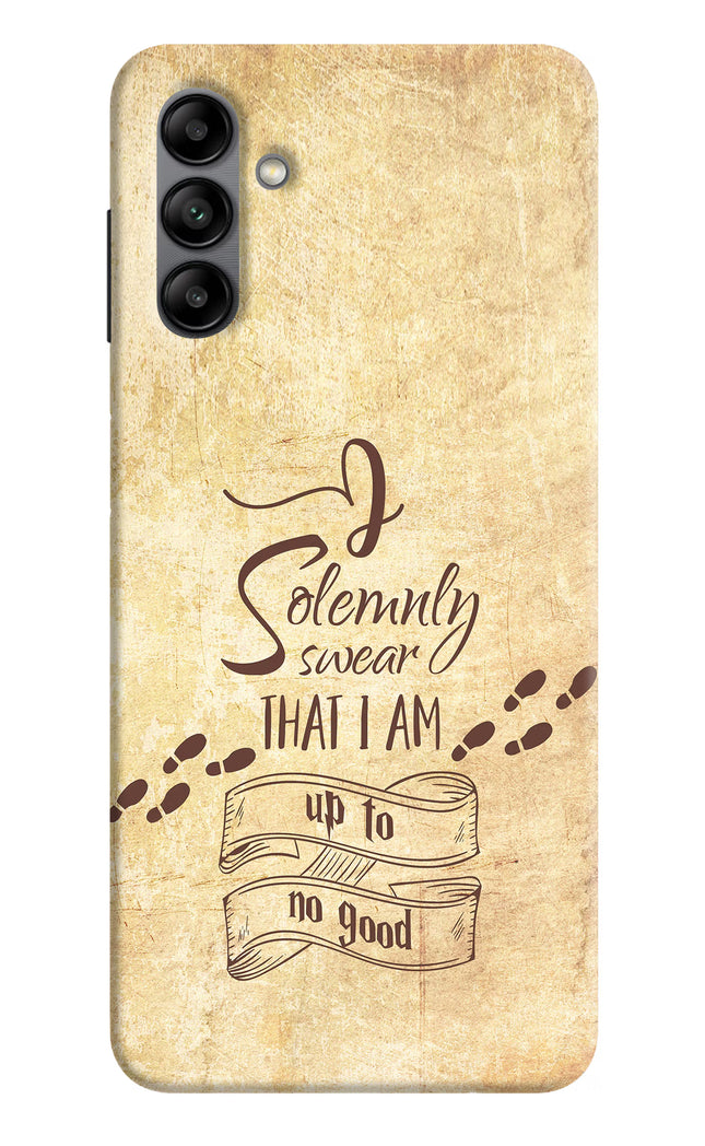 I Solemnly swear that i up to no good Samsung A04s Back Cover