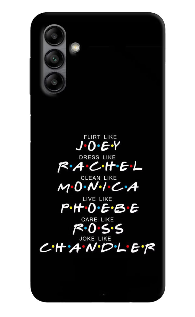 FRIENDS Character Samsung A04s Back Cover