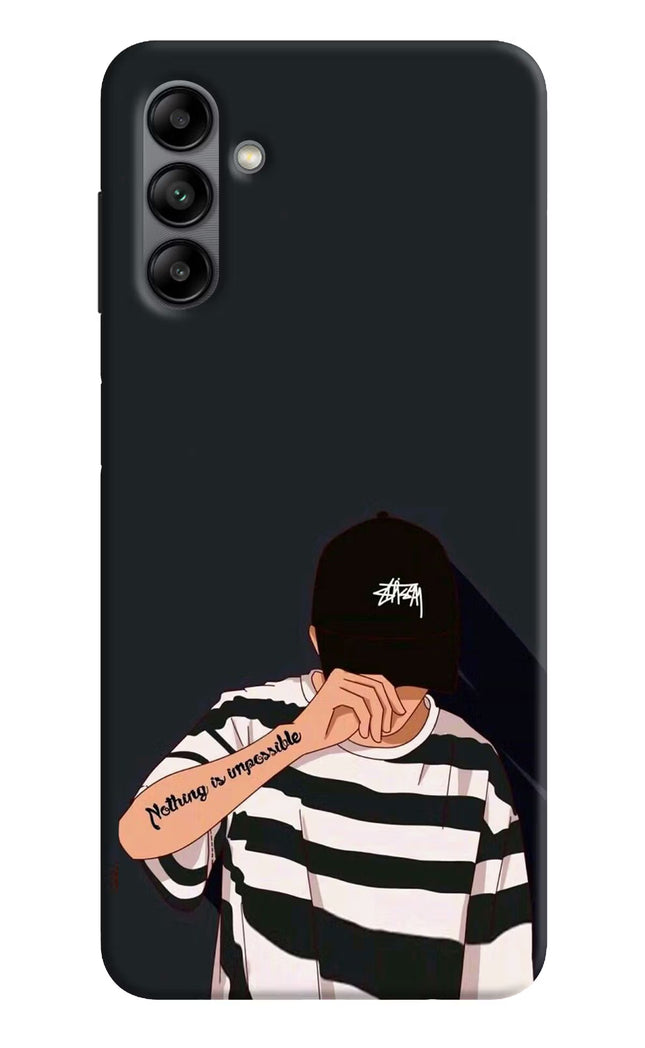 Aesthetic Boy Samsung A04s Back Cover