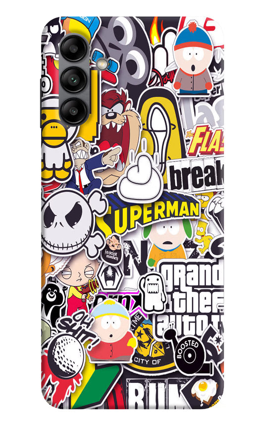 Sticker Bomb Samsung A04s Back Cover