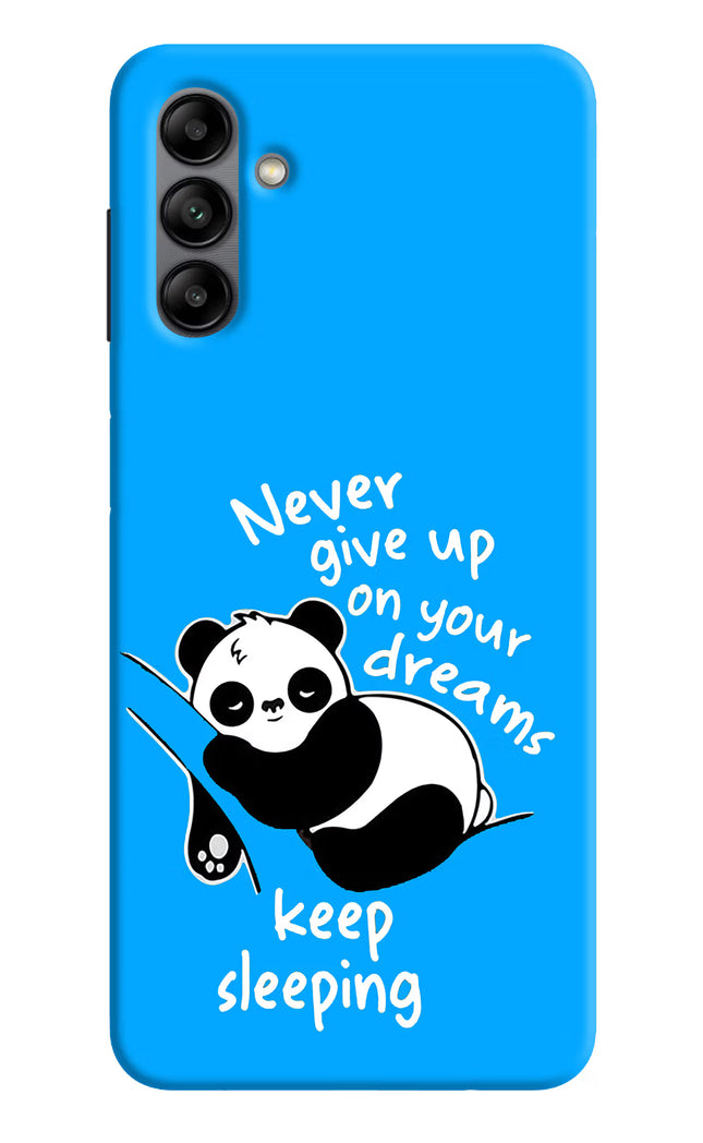 Keep Sleeping Samsung A04s Back Cover