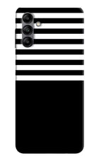 Black and White Print Samsung A04s Back Cover