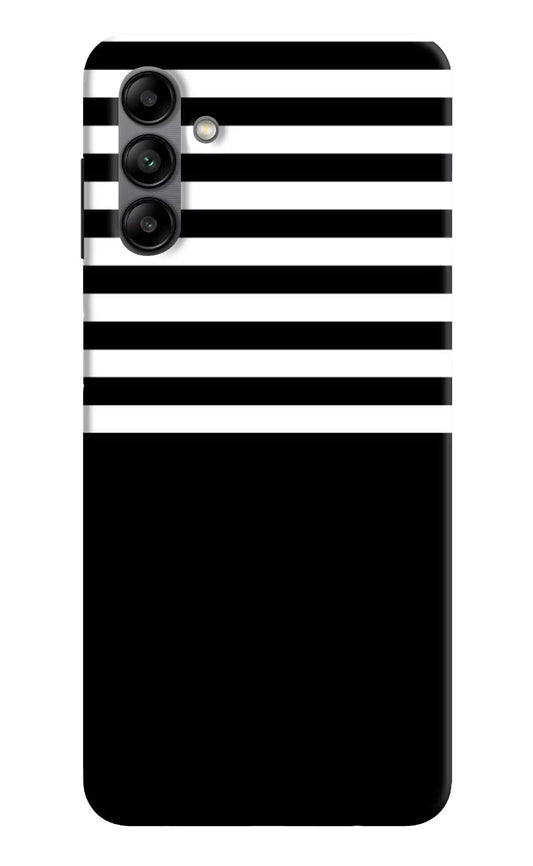 Black and White Print Samsung A04s Back Cover