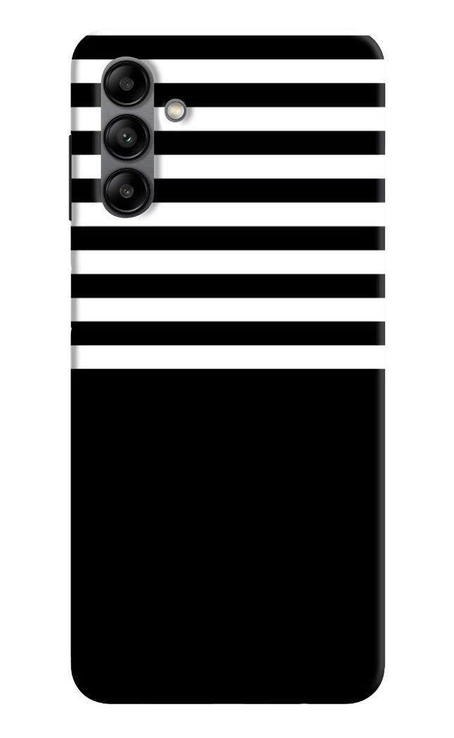 Black and White Print Samsung A04s Back Cover