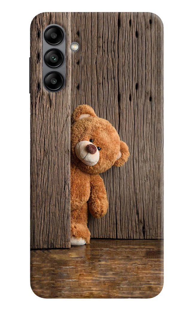 Teddy Wooden Samsung A04s Back Cover