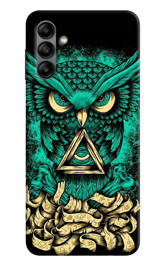 Green Owl Samsung A04s Back Cover