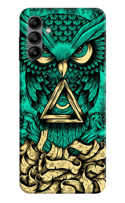 Green Owl Samsung A04s Back Cover