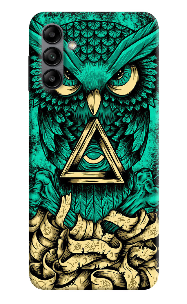 Green Owl Samsung A04s Back Cover