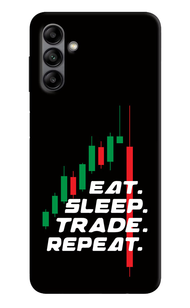 Eat Sleep Trade Repeat Samsung A04s Back Cover