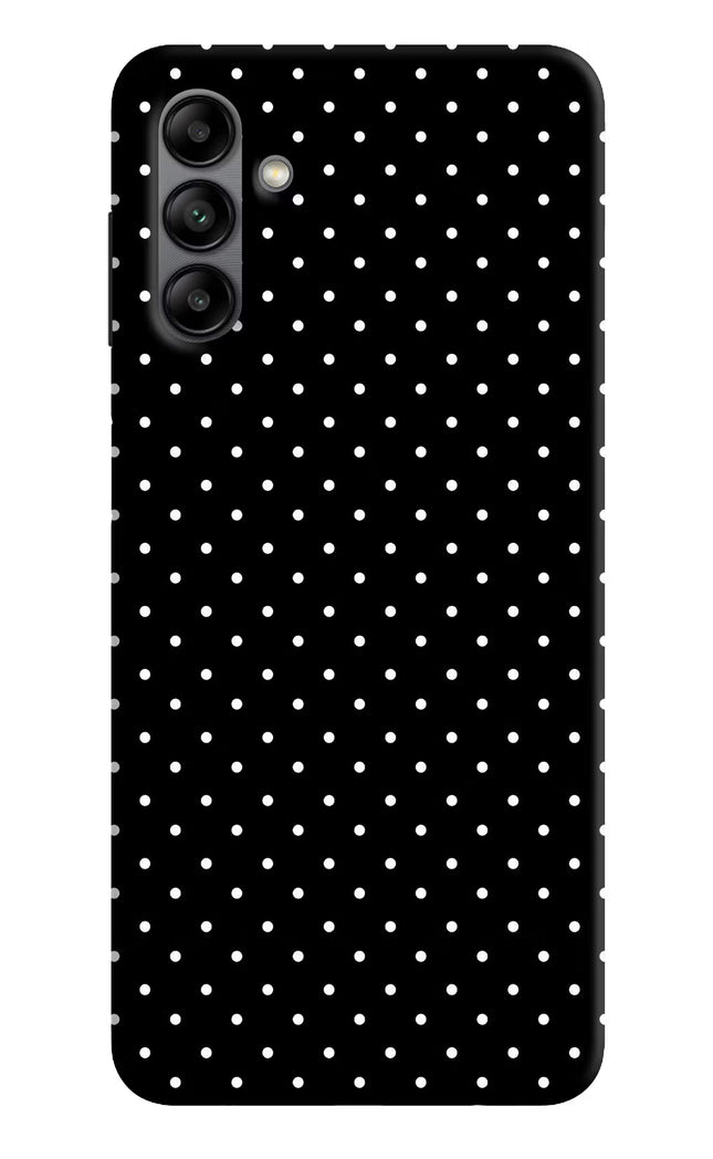 White Dots Samsung A04s Back Cover