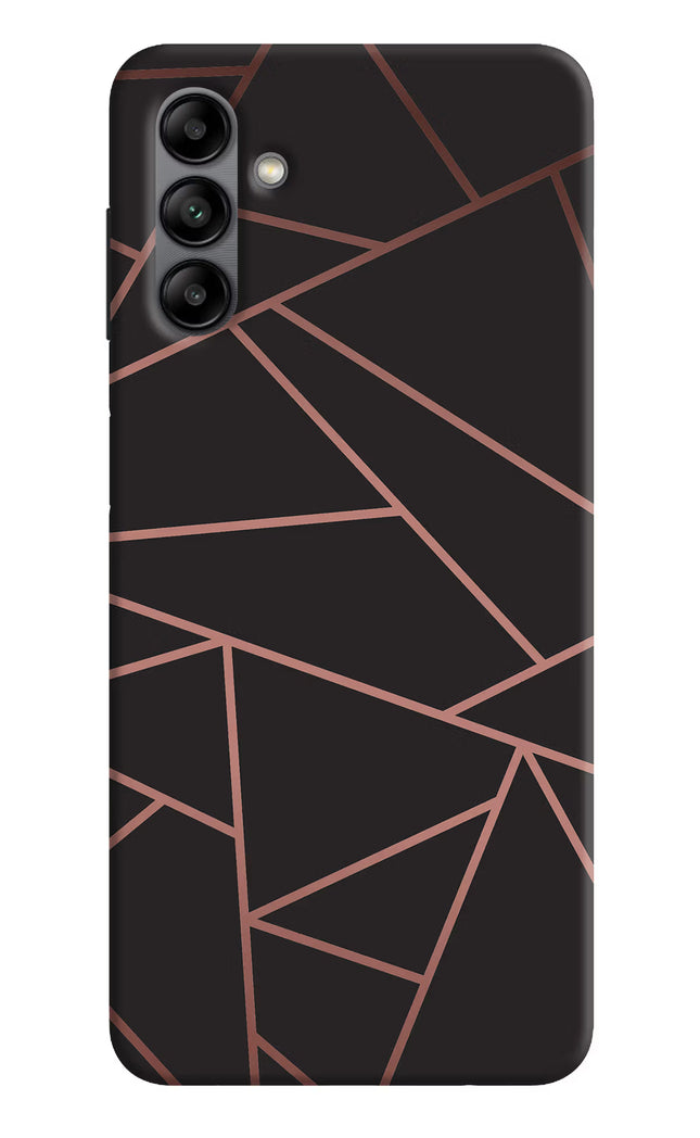 Geometric Pattern Samsung A04s Back Cover