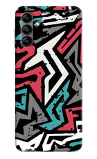 Geometric Graffiti Samsung A04s Back Cover