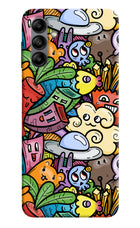 Veggie Doodle Samsung A04s Back Cover