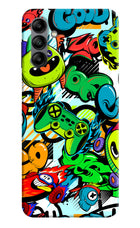 Game Doodle Samsung A04s Back Cover