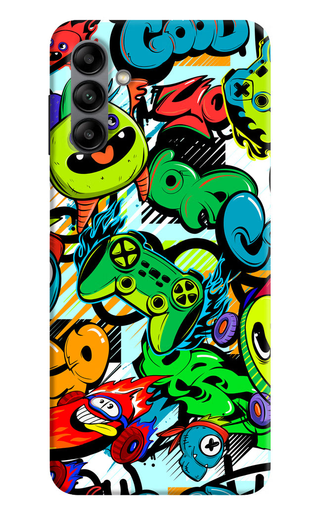 Game Doodle Samsung A04s Back Cover