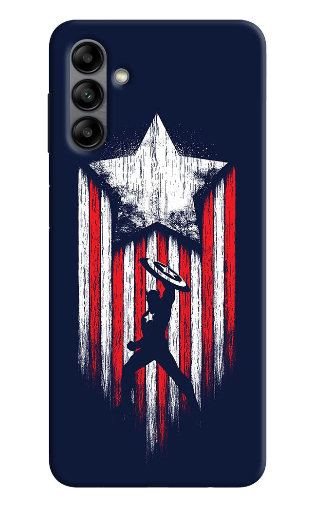 Captain America Marvel Art Samsung A04s Back Cover