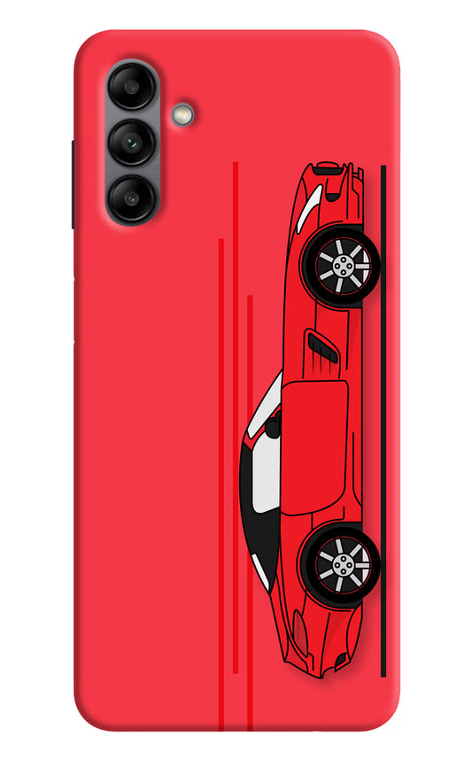 Red Velocity Samsung A04s Back Cover