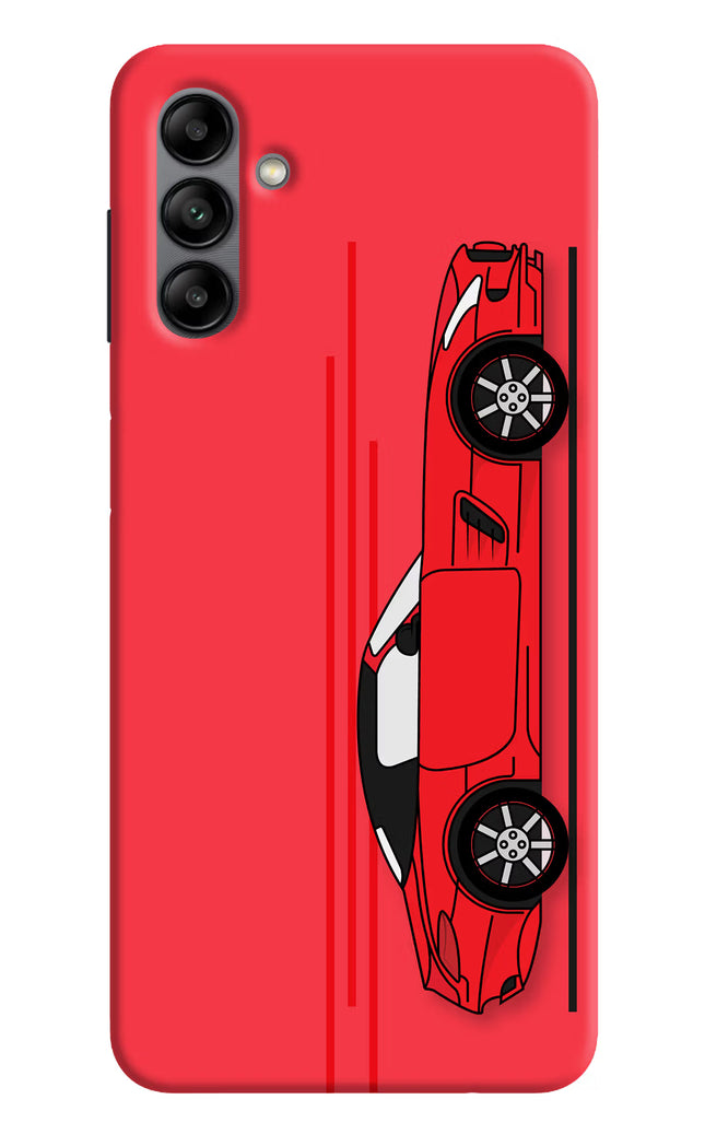 Red Velocity Samsung A04s Back Cover