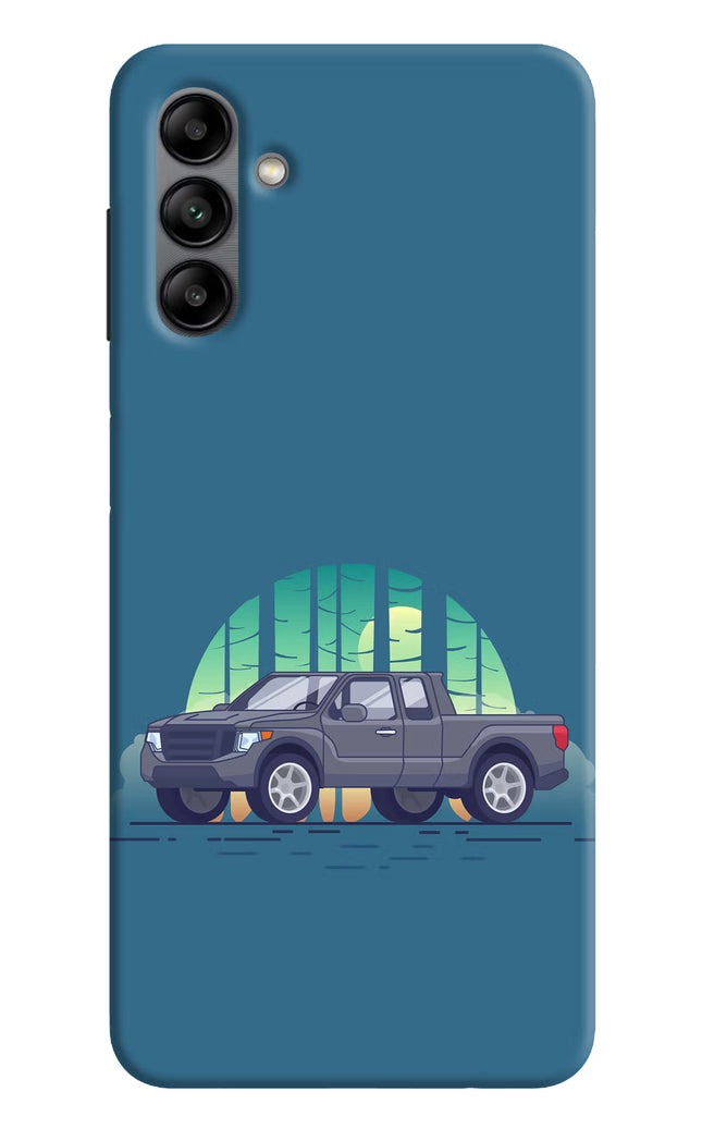 Retro Garage Vibe Samsung A04s Back Cover
