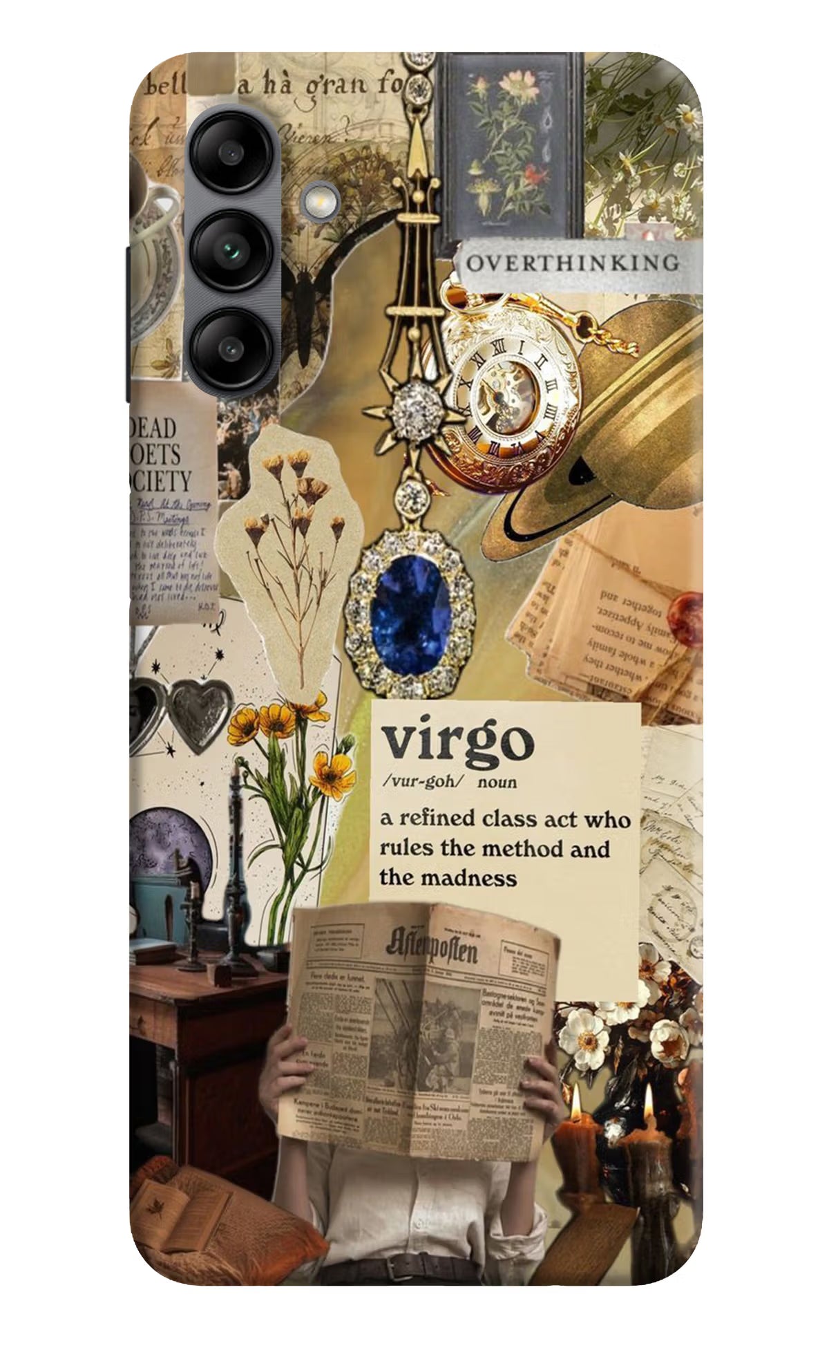 Virgo Zodiac Samsung A04s Back Cover