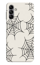 Spider Web Samsung A04s Hard Case Back Cover by Casekaro