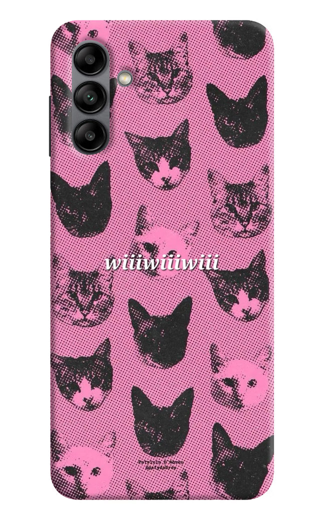 Pink Cats Samsung A04s Back Cover
