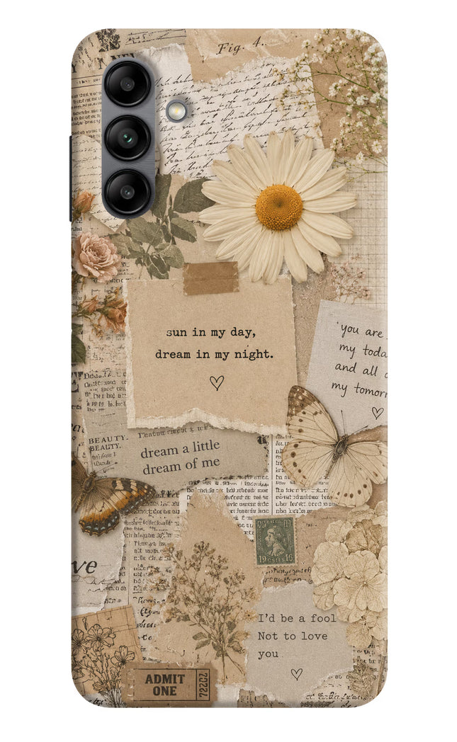 Vintage case Samsung A04s Back Cover