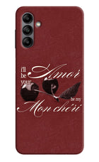 Velvet Cherry Samsung A04s Back Cover