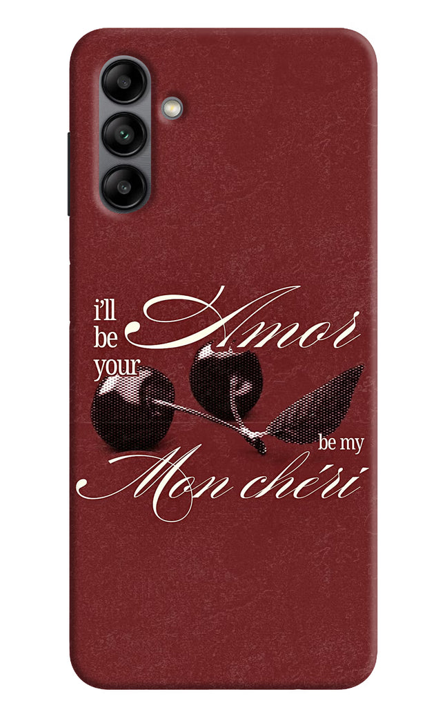 Velvet Cherry Samsung A04s Back Cover