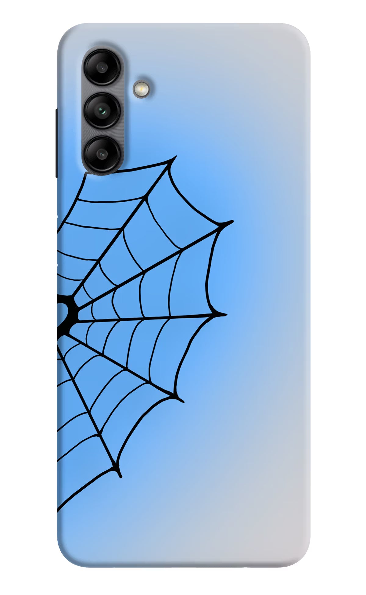 Blue Web Samsung A04s Back Cover