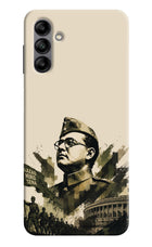 Netaji Rising Samsung A04s Hard Case Back Cover by Casekaro