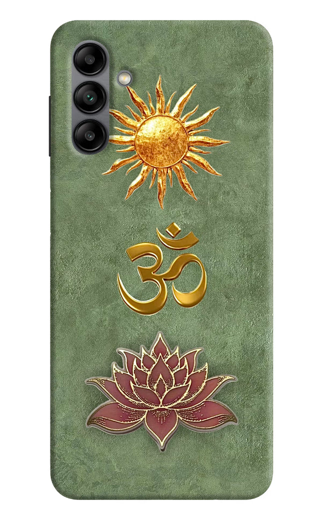 Om & Lotus Samsung A04s Back Cover