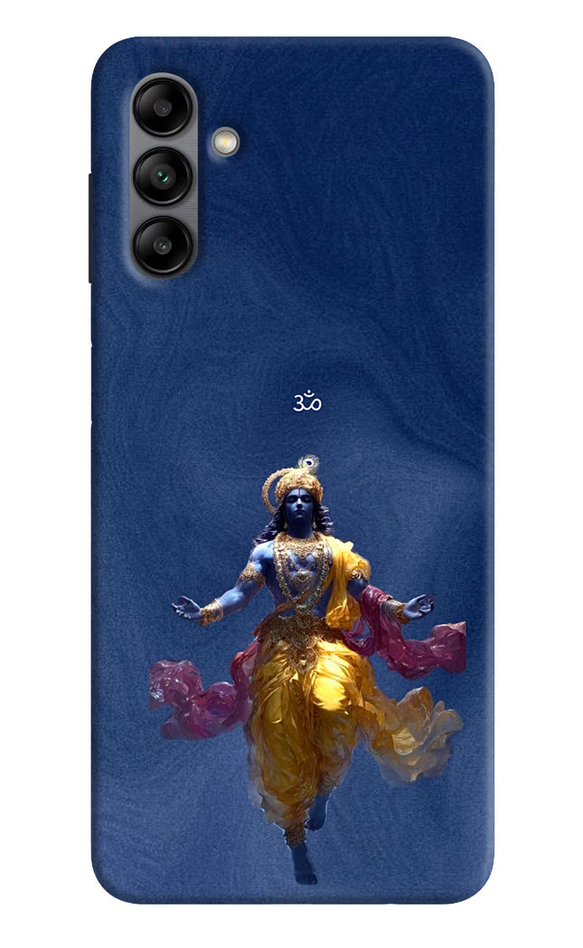 Cosmic Krishna Samsung A04s Hard Case Back Cover by Casekaro