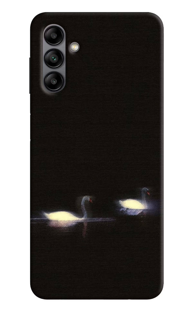 Silent Swans Samsung A04s Hard Case Back Cover by Casekaro