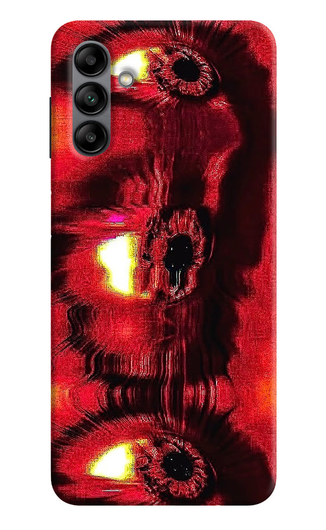 Fire Eye Samsung A04s Hard Case Back Cover by Casekaro