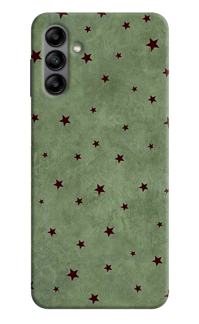 Green Stars Samsung A04s Hard Case Back Cover by Casekaro
