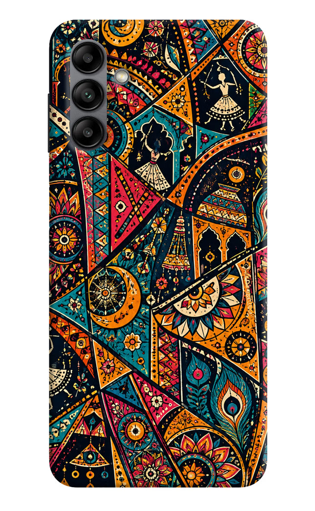 Folk Print Samsung A04s Hard Case Back Cover by Casekaro