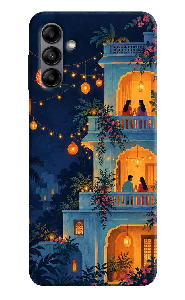 Balcony Glow Samsung A04s Hard Case Back Cover by Casekaro