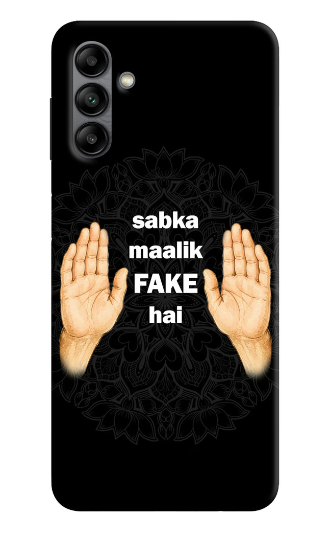 Sabka Malik Fake Samsung A04s Hard Case Back Cover by Casekaro