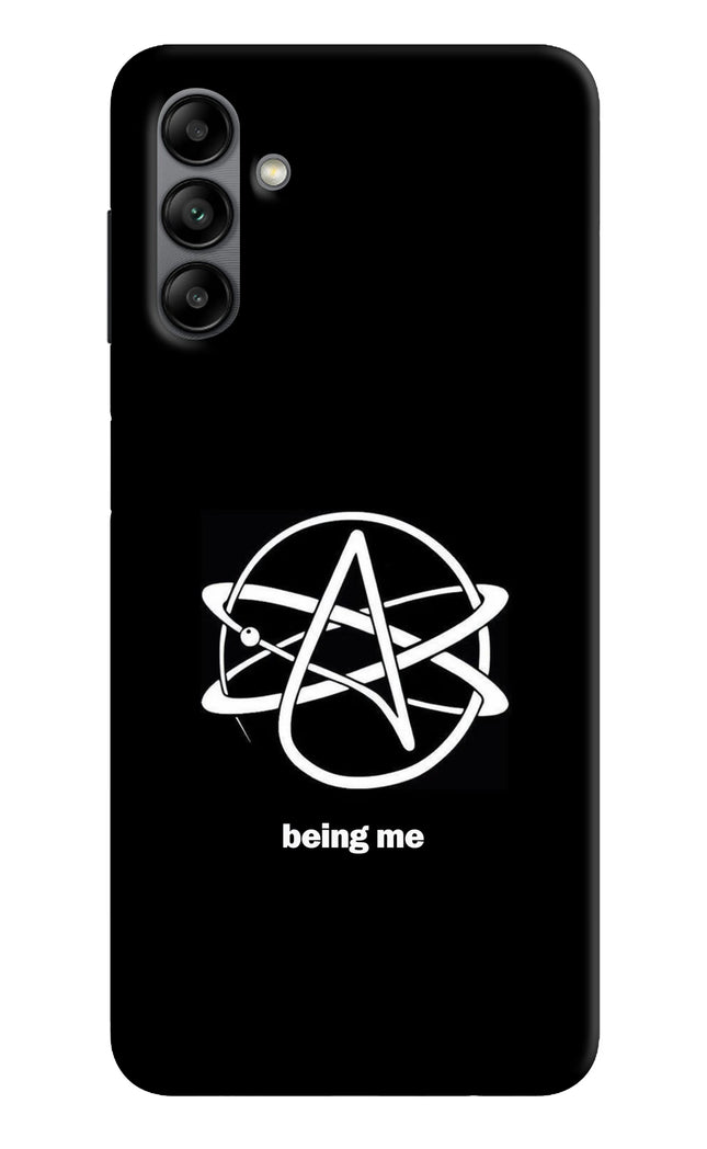 Atheist Symbol Samsung A04s Hard Case Back Cover by Casekaro