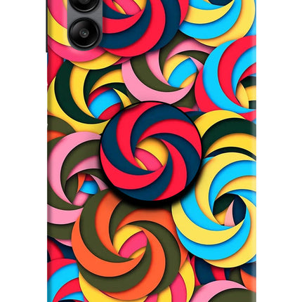 Spiral Pattern Samsung A04s Pop Case