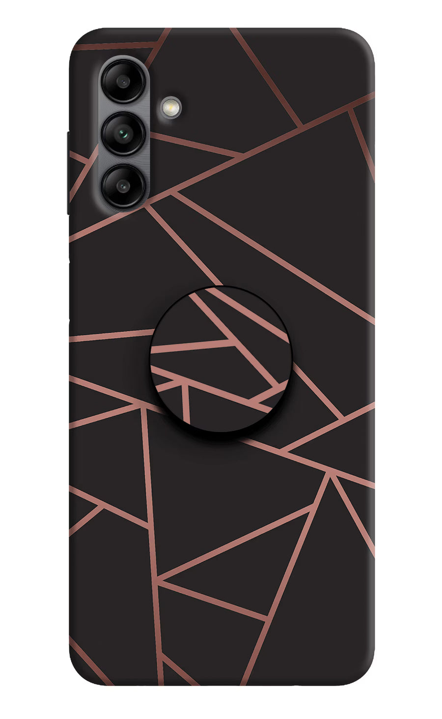 Geometric Pattern Samsung A04s Pop Case, Hard case