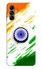 Indian Flag Ashoka Chakra Samsung A04s Pop Case